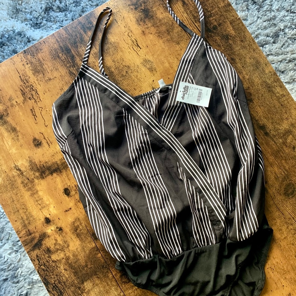 Women’s bodysuit tank top blouse - Picture 3 of 4